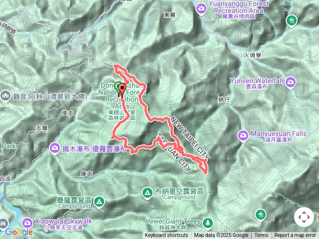 20250628 志繼山>東眼山>啦卡山>卡外山預覽圖