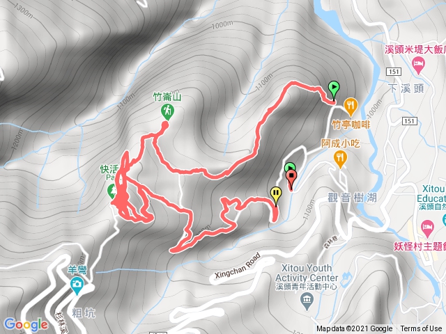溪頭山&竹崙山&志騰山