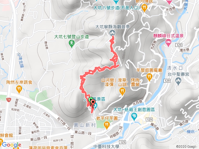 大坑9號步道到觀音亭來回