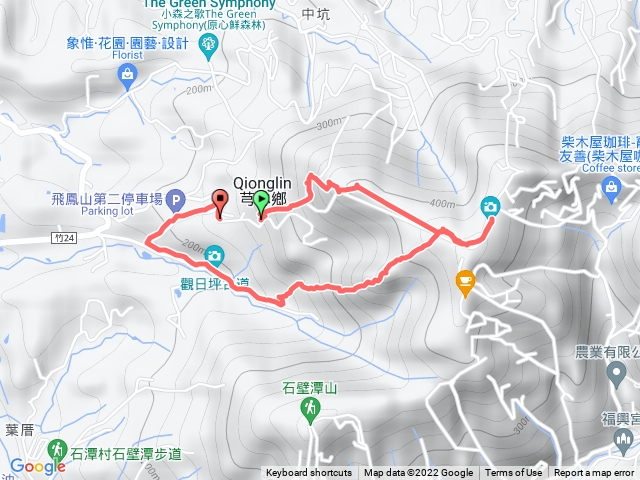 飛鳳山-觀日坪古道環狀