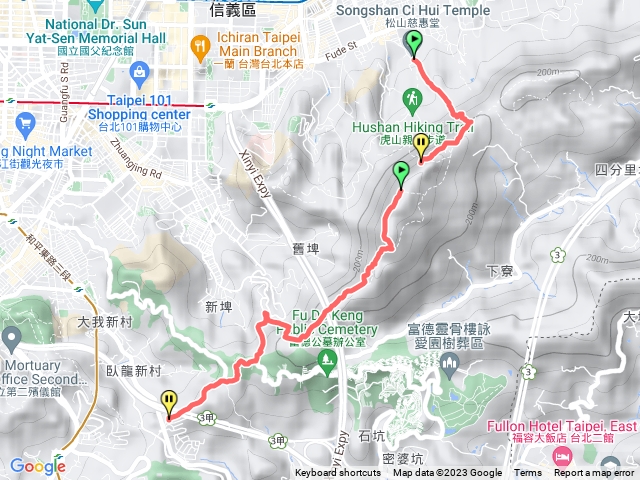 虎山到世界山莊