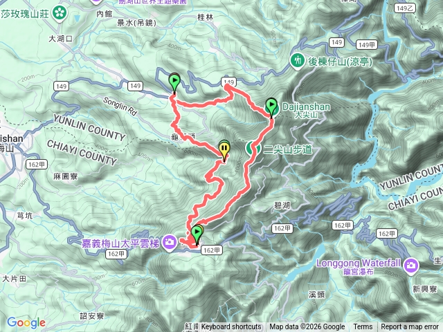 雲嘉5連峰及老街