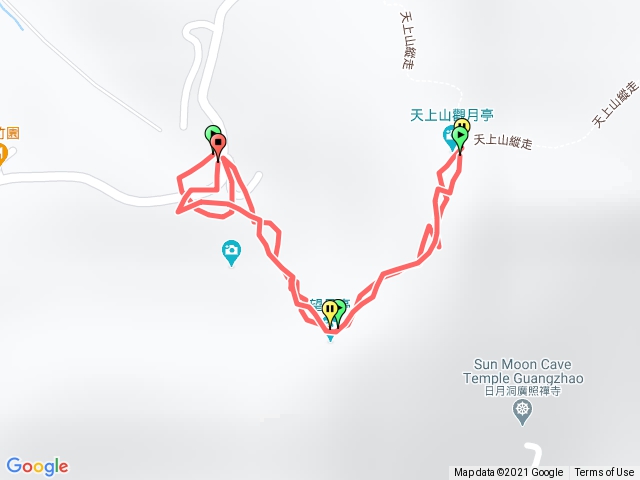 小百岳 天上山最近路線