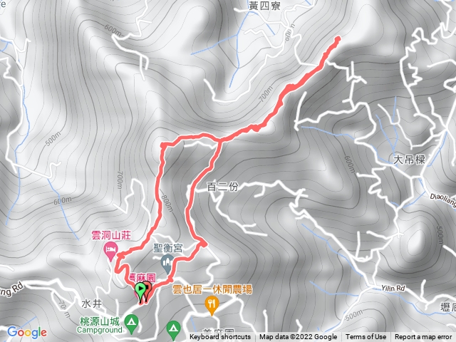 出關古道東段-薑麻園-百二分山-鹿仔望山