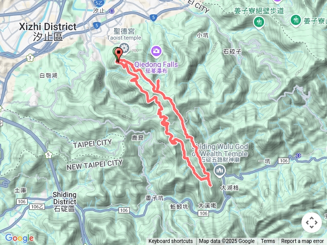 大尖山和尚頭山四分尾山9層坪山姑娘山