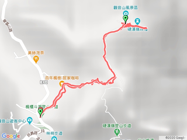 觀音山-楓櫃斗-硬漢嶺