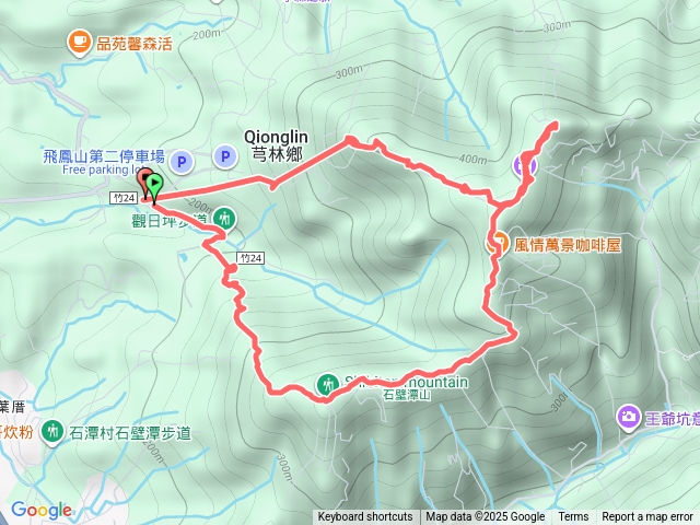 觀日坪古道飛鳳山o型
