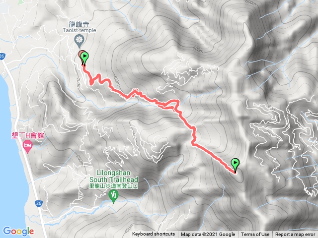 里龍山（北登山口）