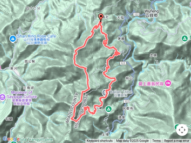 鵝公髻山鳥嘴山