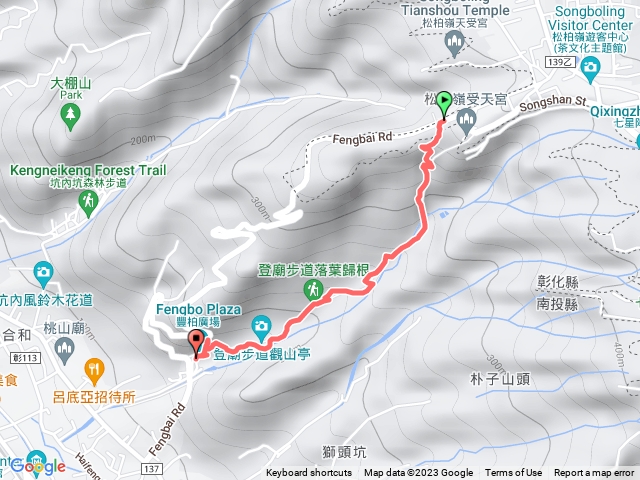 松柏嶺登廟步道