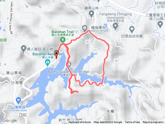 寶山水庫環湖步道