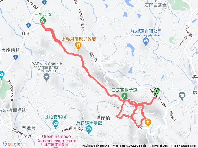 三芝橫山里賞桐步道＋大坑溪三生步道