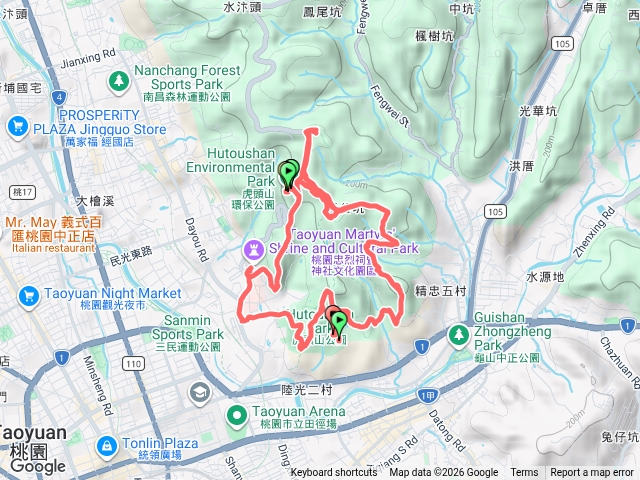 虎頭山環山步道預覽圖