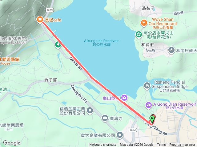 星期天阿公店水庫行走