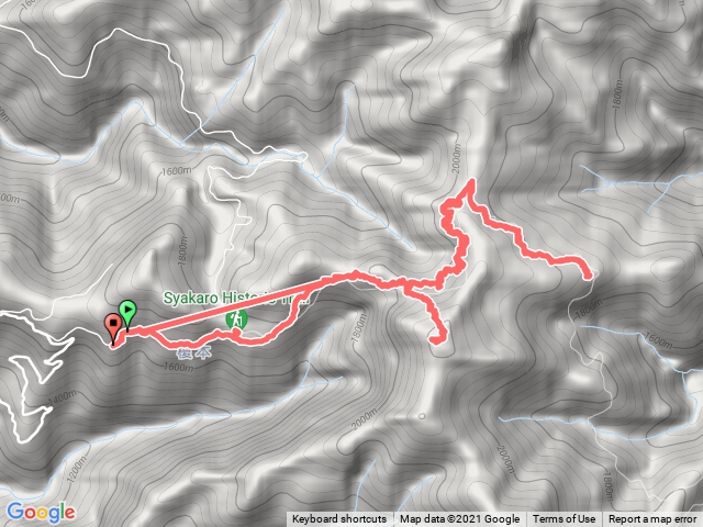 霞咯羅古道石鹿楢山來回+石鹿大山