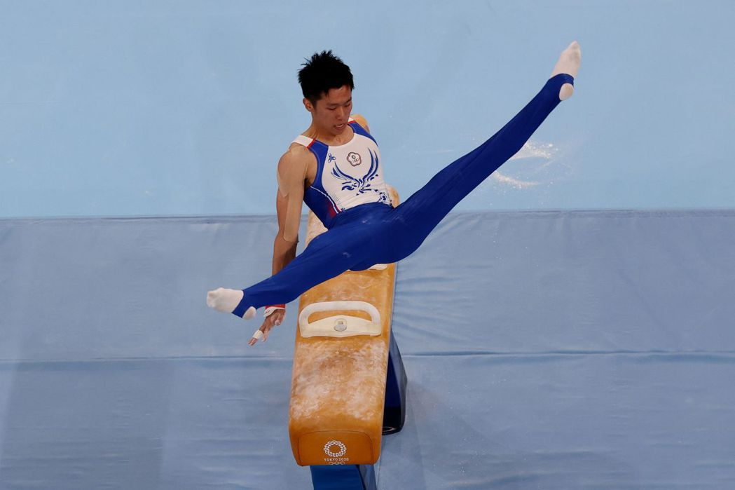 李智凱完美落地。 路透