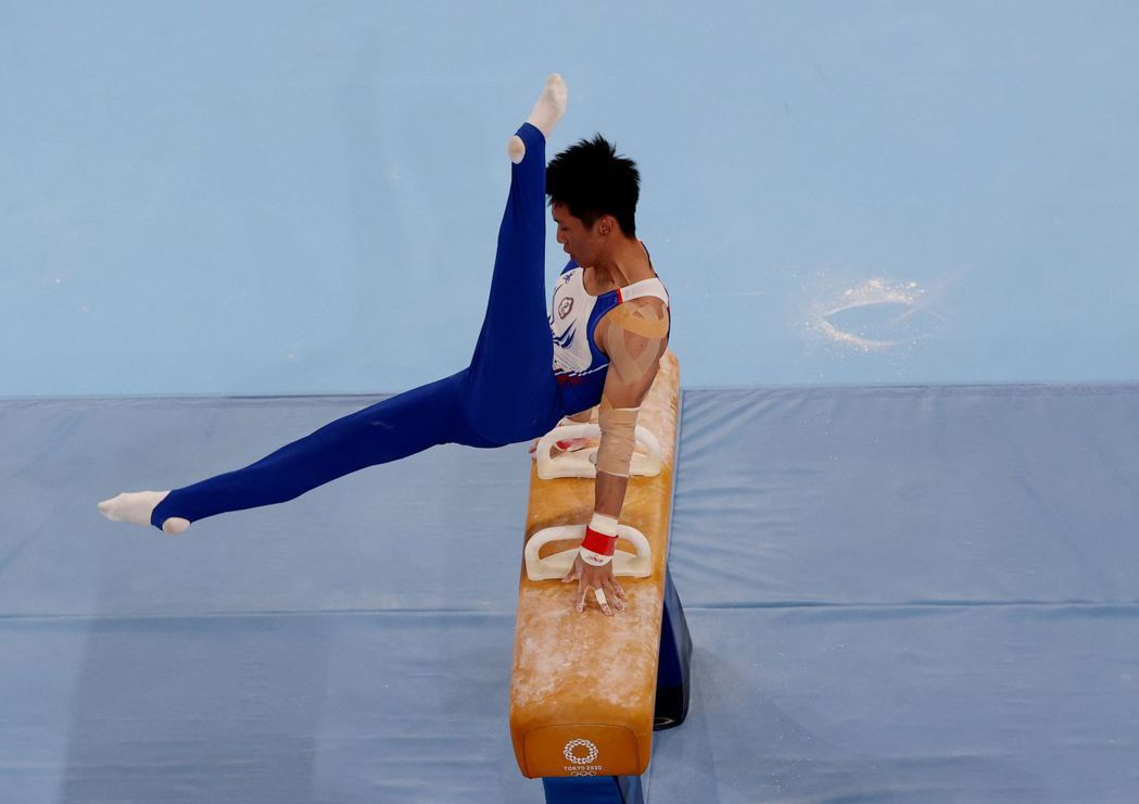 李智凱完美落地。 路透