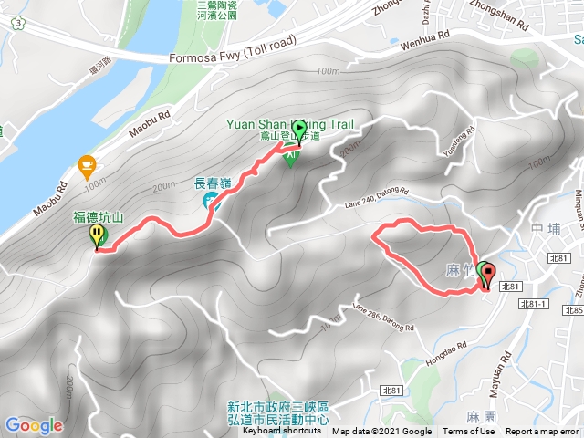 鳶山了福德坑山鳶尾山