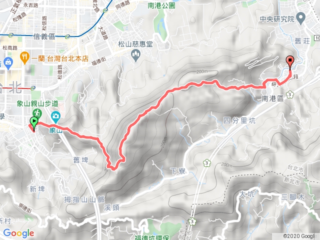 20190810_南港山縱走(象山-中華科大)