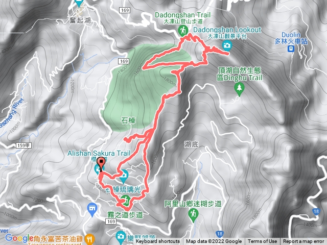 霹靂山大凍山+5步道