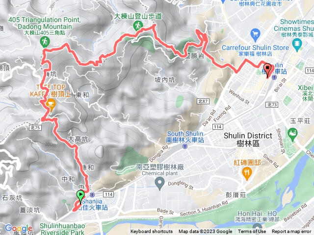 大棟山，大同山，青龍嶺