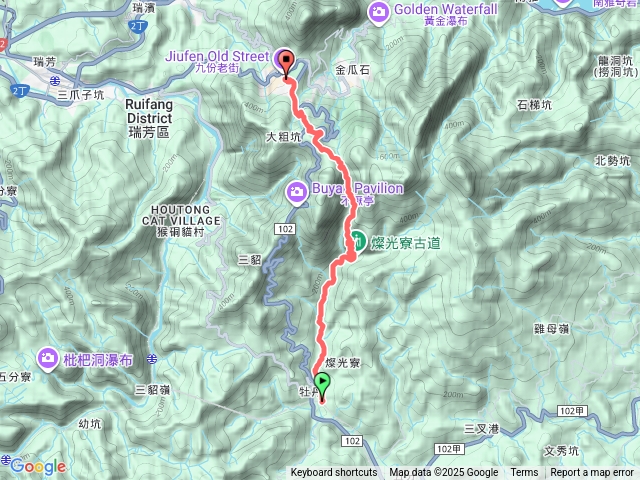 11/22牡丹貂山古道九份預覽圖