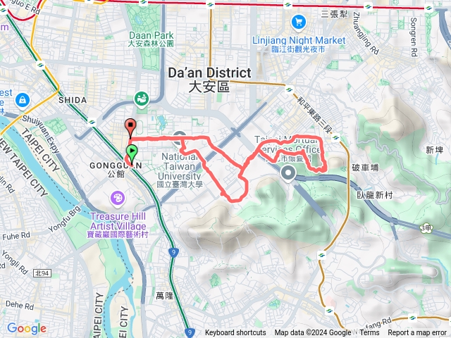 台灣大學富陽公園福州公園