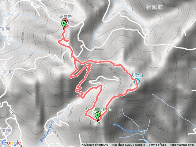 文峰山、天雲山、大湖尖山O型縱走