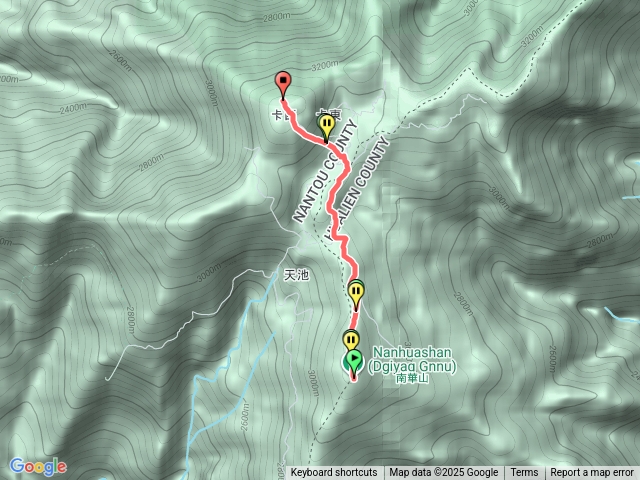 南華山-奇萊南峰