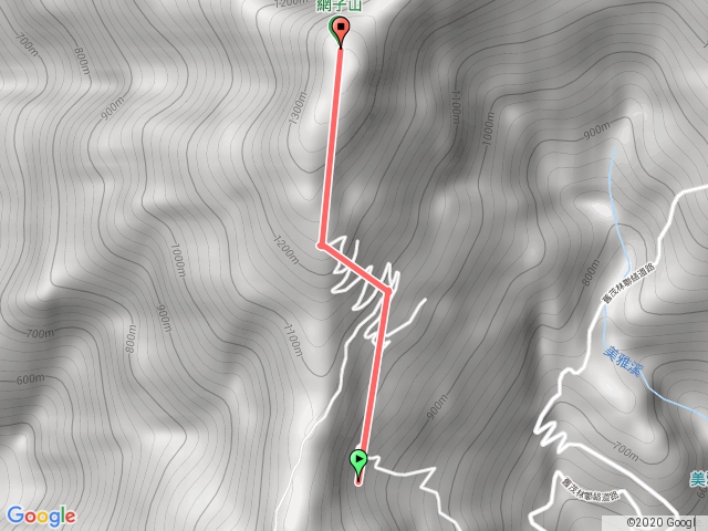 2020/2/13網子山、鳴海山、真我山