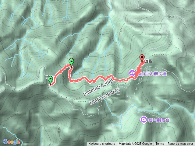 20250717觀霧檜山森林步道