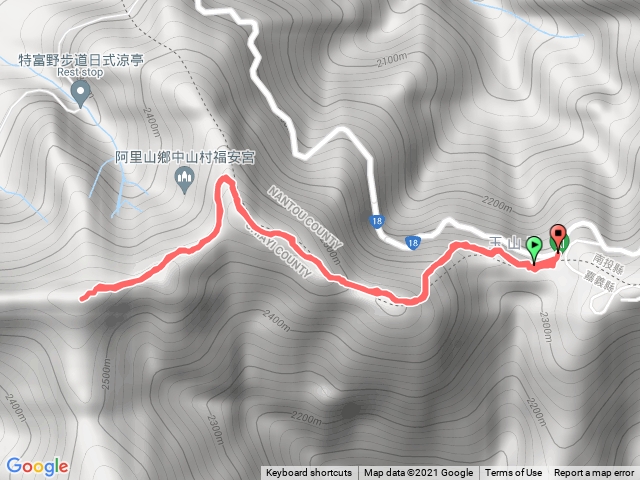 新高口 兒玉山 東水山