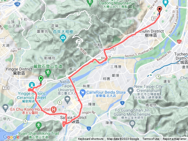 分段徒步環島D1 鶯歌—三峽—山佳—樹林