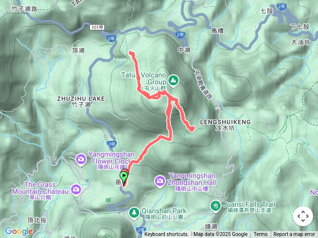 七星山三進三出