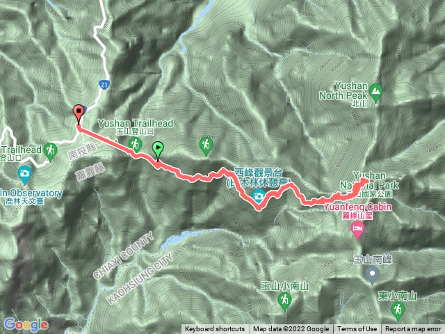 玉山主峰