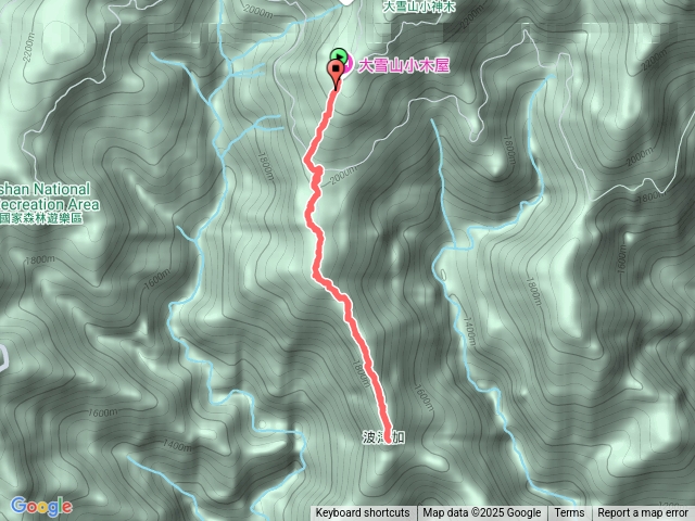 波津加山（大雪山上）