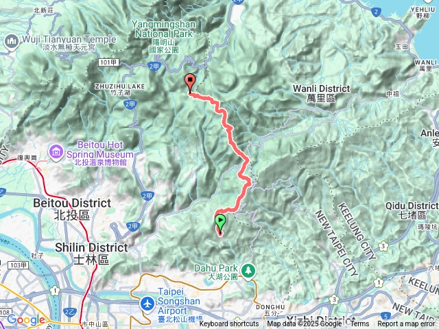 內湖碧山巖到擎天崗