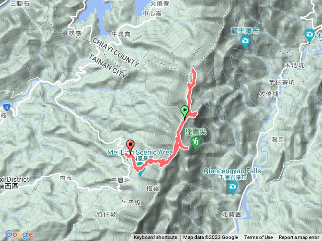 三界埔、水井山、難山、龜仔頭坑山、碧峰、虎寮坑山-南瀛百岳