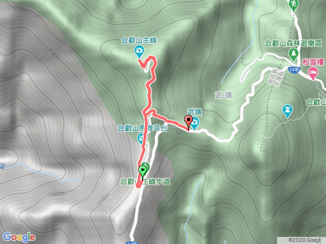 合歡主峰20200617