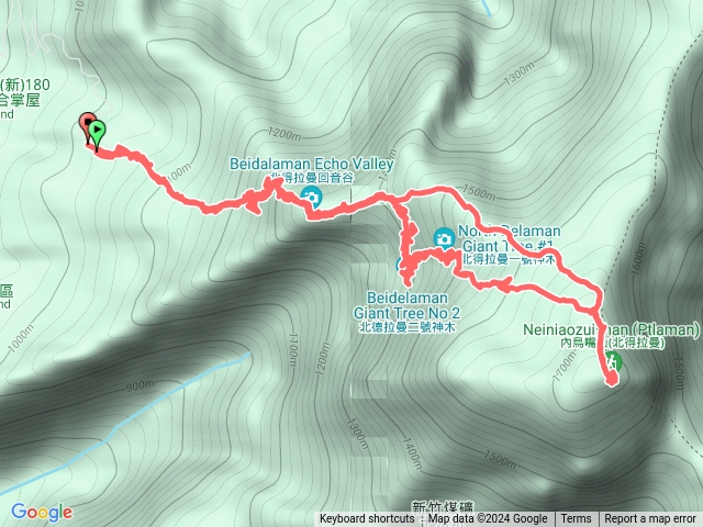 內鳥嘴山（北得拉曼步道）Vito.20240825