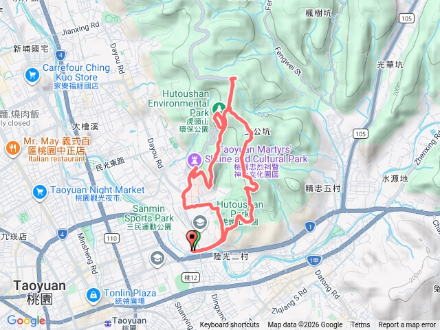 虎頭山步道預覽圖