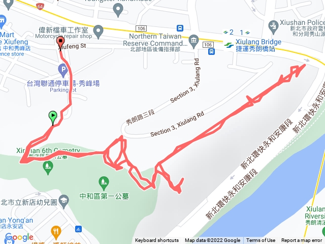 20220410尋獲中和尖山東北峰、東南峰