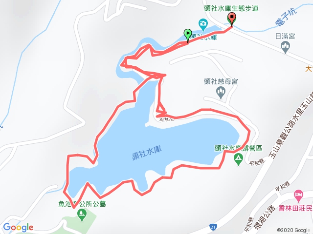 頭社水庫環湖步道