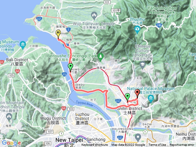 關渡河濱自行車道