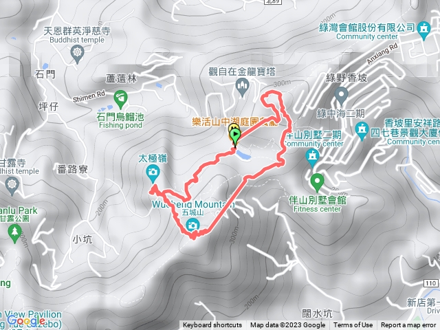 土城太極嶺-五城山-將軍嶺-文筆山