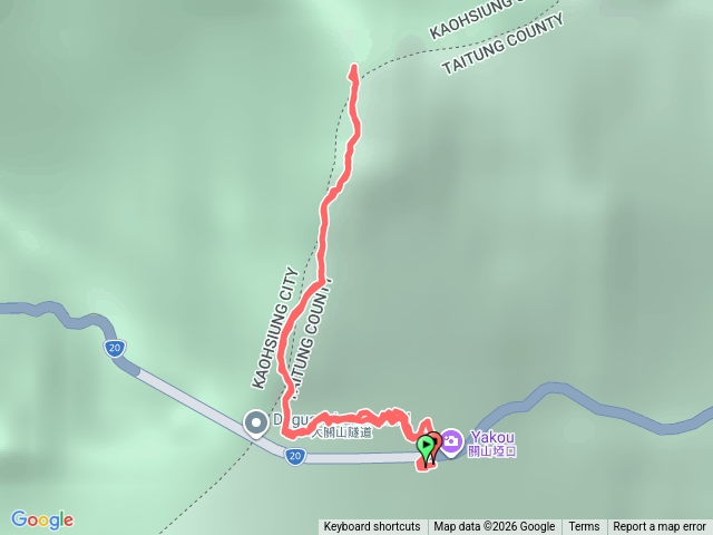 關山嶺山登山步道預覽圖