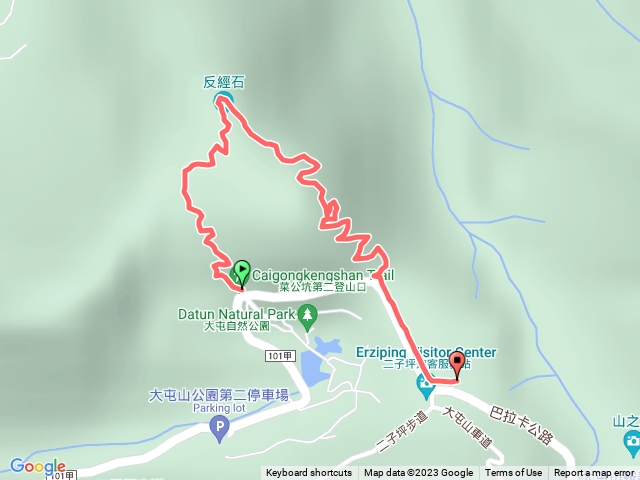 走遍陽明山尋寶任務菜公坑山步道20230504163503