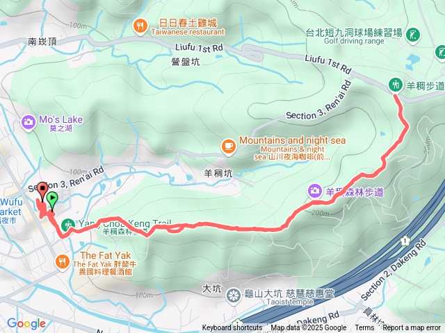 羊稠坑步道