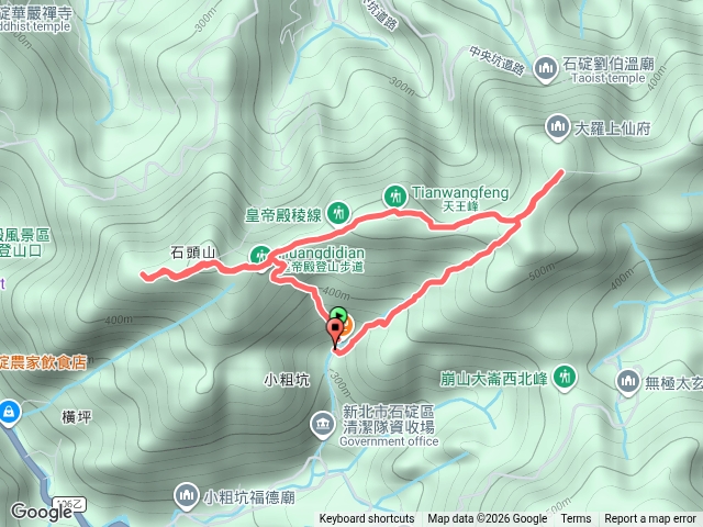 2026微笑山線大縱走尋寶集章任務微笑山線：【二格山系】皇帝殿稜線段202607071128預覽圖
