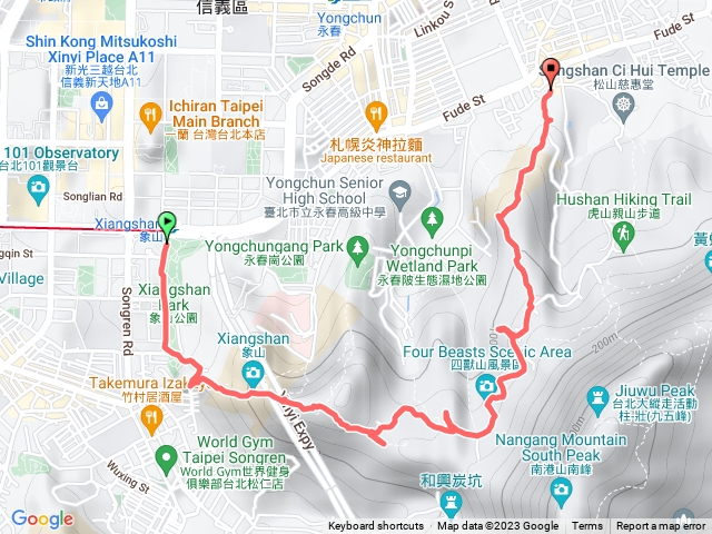 後樂扶輪社四獸山縱走